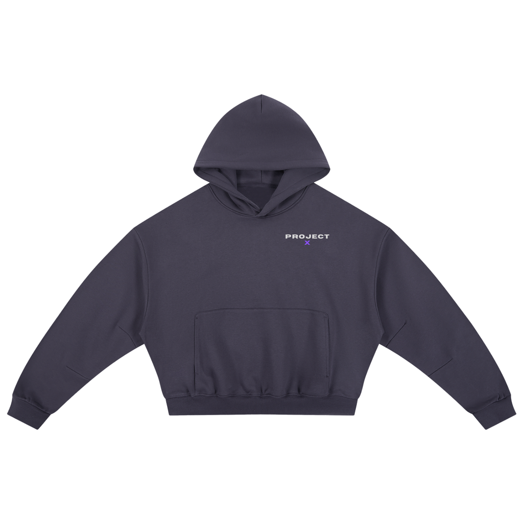 Essential Boxy Darted Sleeve Hoodie