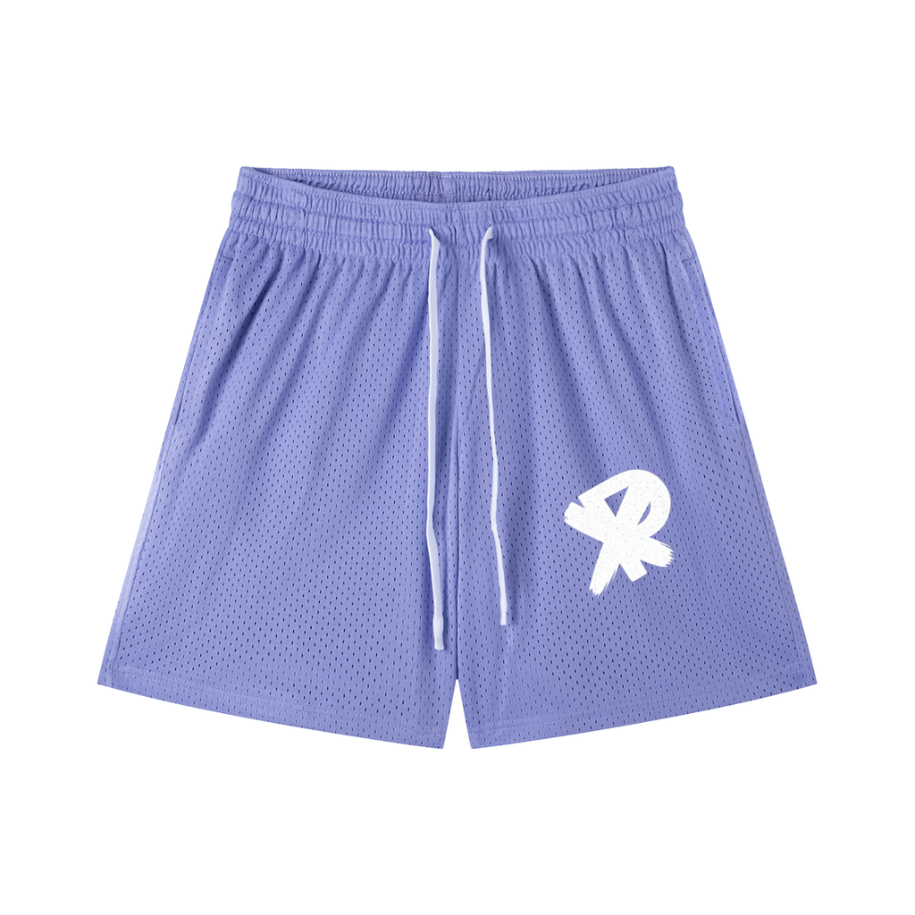 Mesh Drawstring Shorts