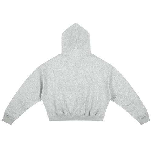 Essential Boxy Darted Sleeve Hoodie
