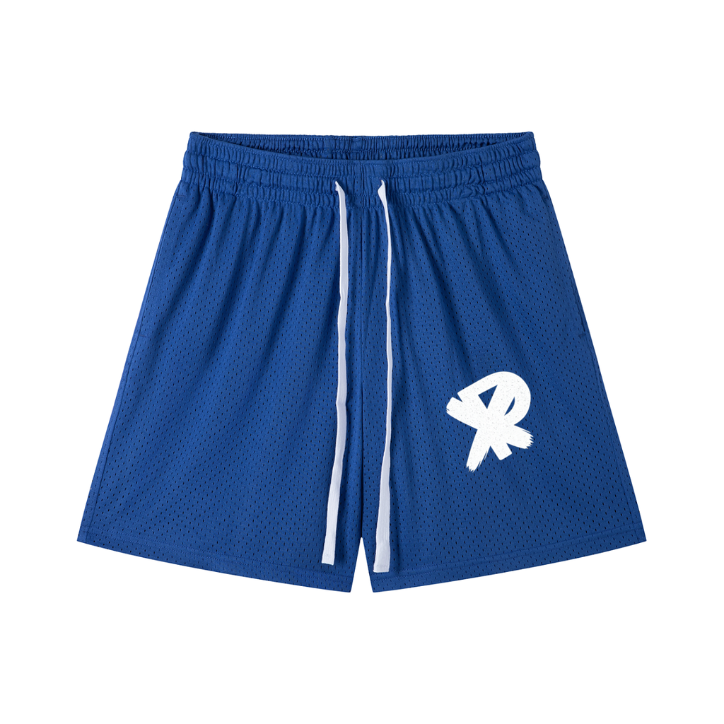 Mesh Drawstring Shorts