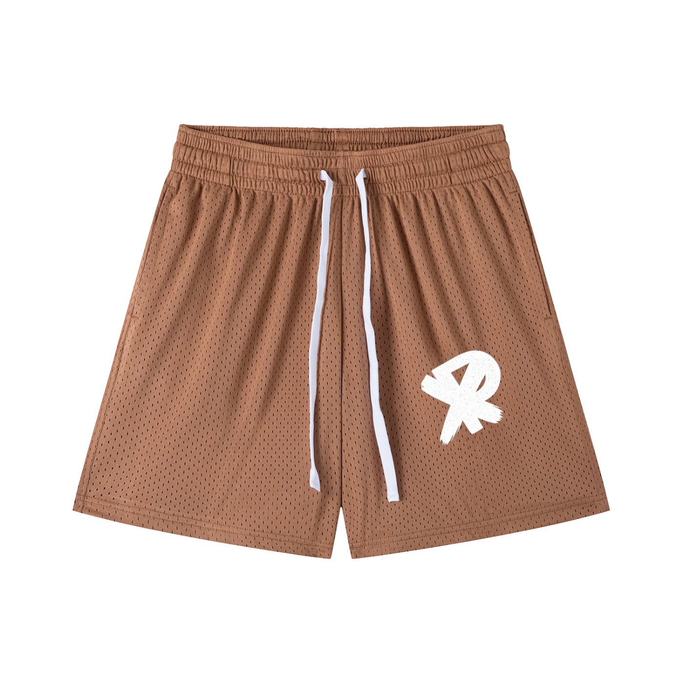 Mesh Drawstring Shorts