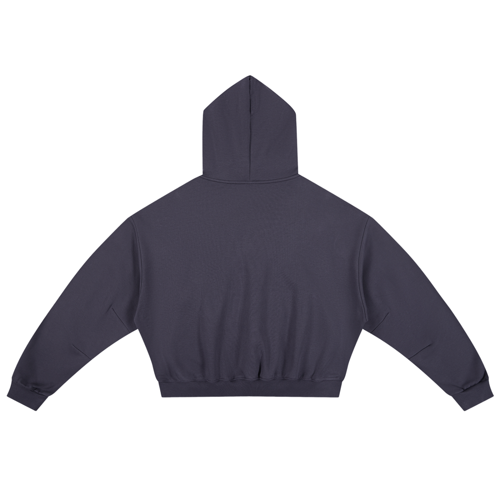 Essential Boxy Darted Sleeve Hoodie