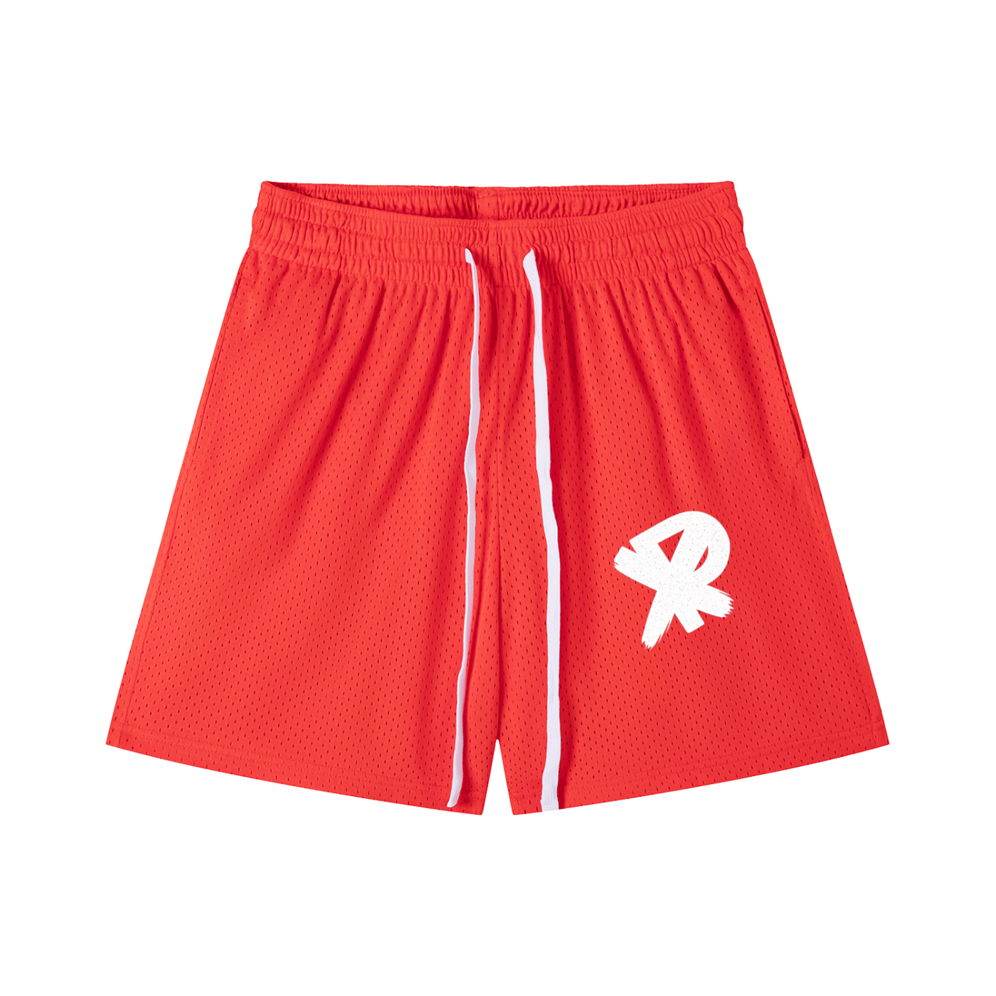 Mesh Drawstring Shorts