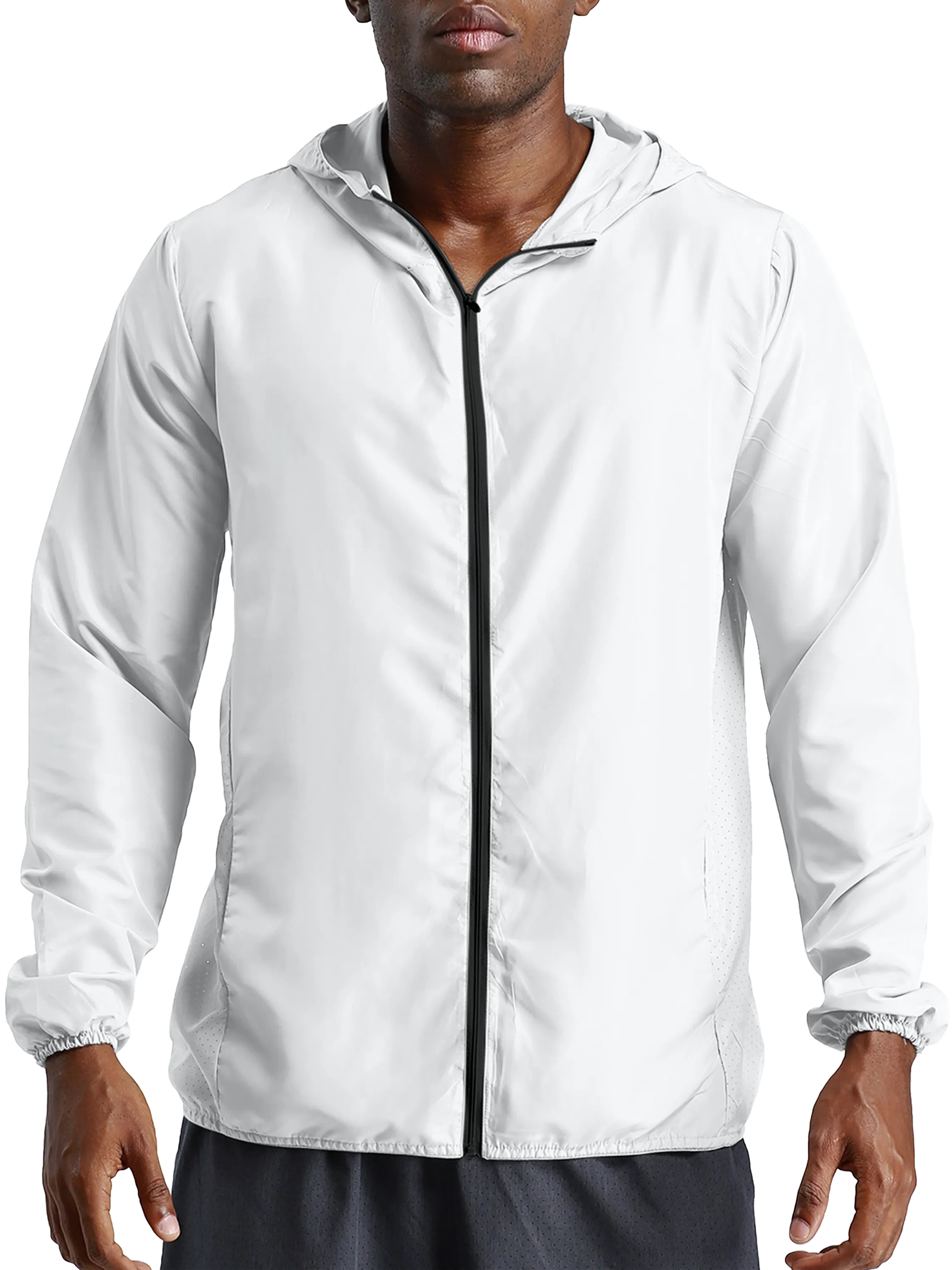 Soft Hooded Sports Jacket